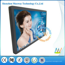 21.5 inch LCD indoor advertising display screen with motion sensor